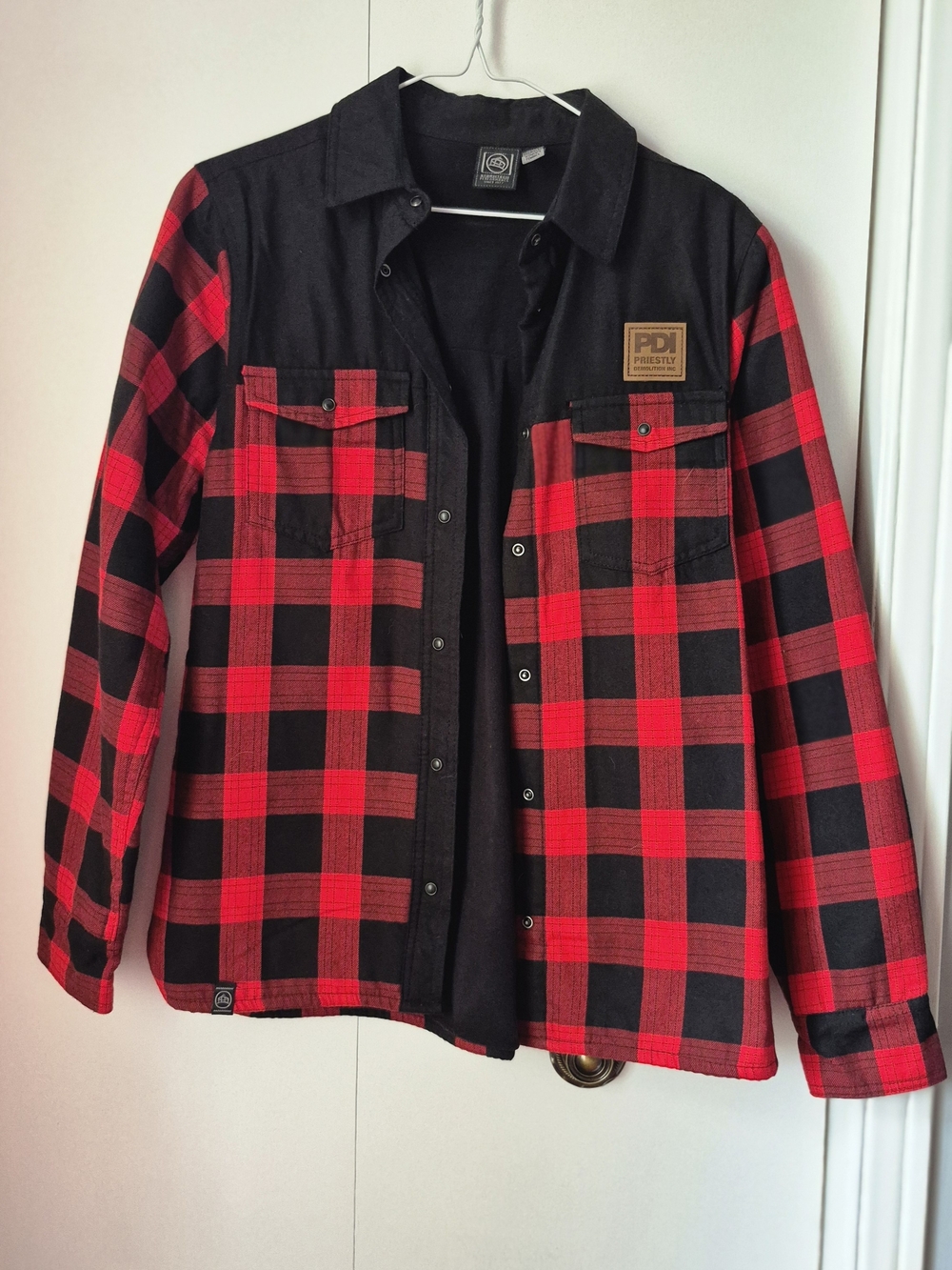 Nwot SALVAGE KINGS PDI StormTECH RED/Black Fleece Jacket S